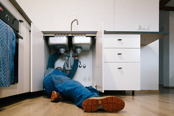 Professional Drain Cleaning technician working in Westbury, NY